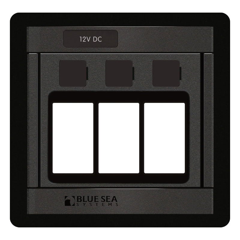 Blue Sea Systems 1520 360 ML Panel with Contura Switch, Blank